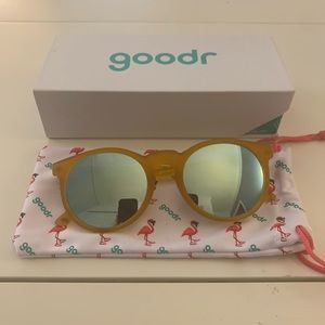 Goodr Freshly Baked Yellow Unisex Sunglasses